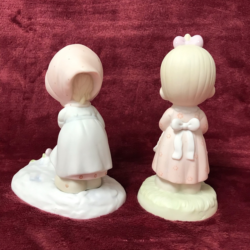 1987 Precious moments NO Box Bundle of 2 - Picture 2 of 16